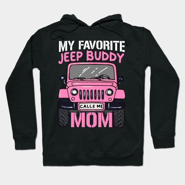 Jeep Mom Life Hoodie by RichyTor